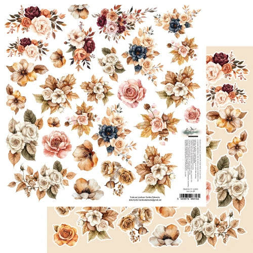 Lovely Autumn 12X12 SCRAPBOOKING ADD-ON SHEET