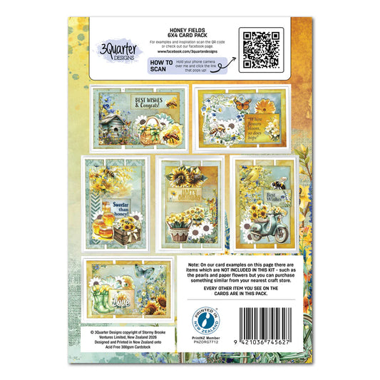Honey Fields 6x4- February Release
