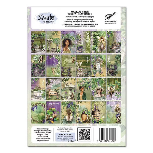 Magic Vines Tuck n' Play Cards - September Release