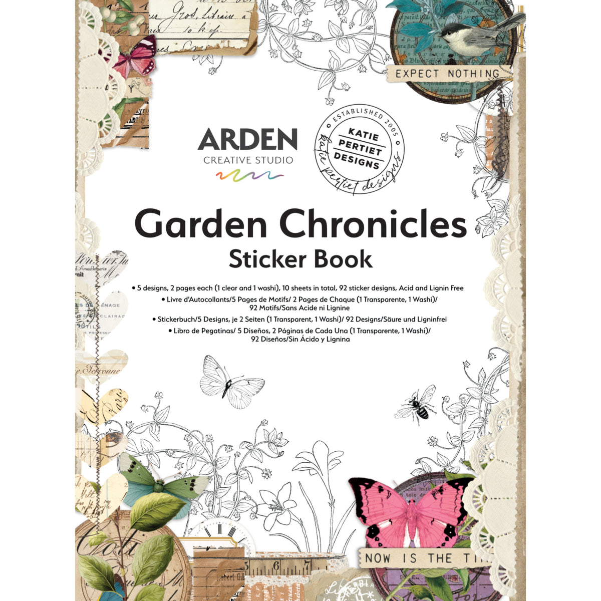 Garden Chronicles Sticker Book