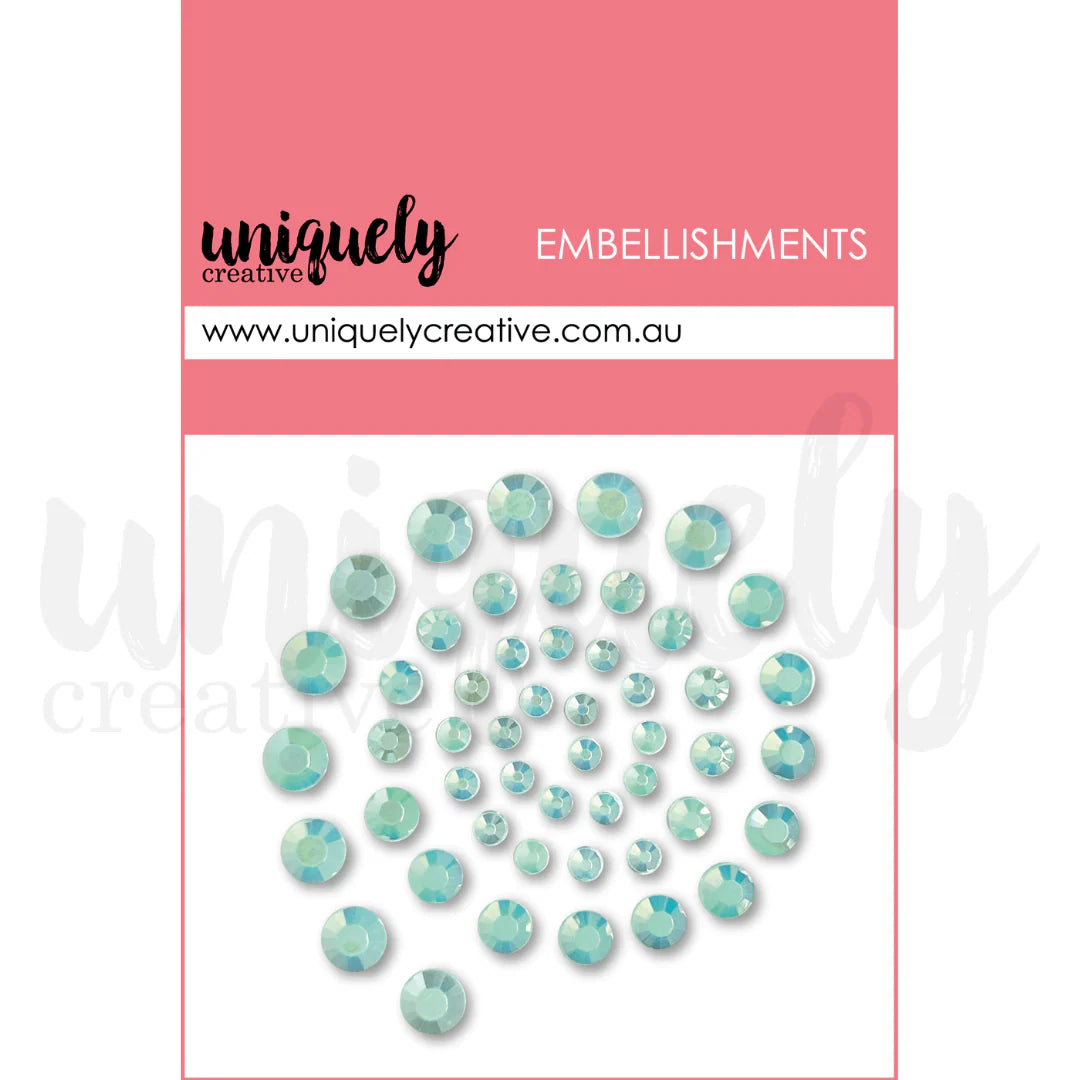 Mint Rhinestones
