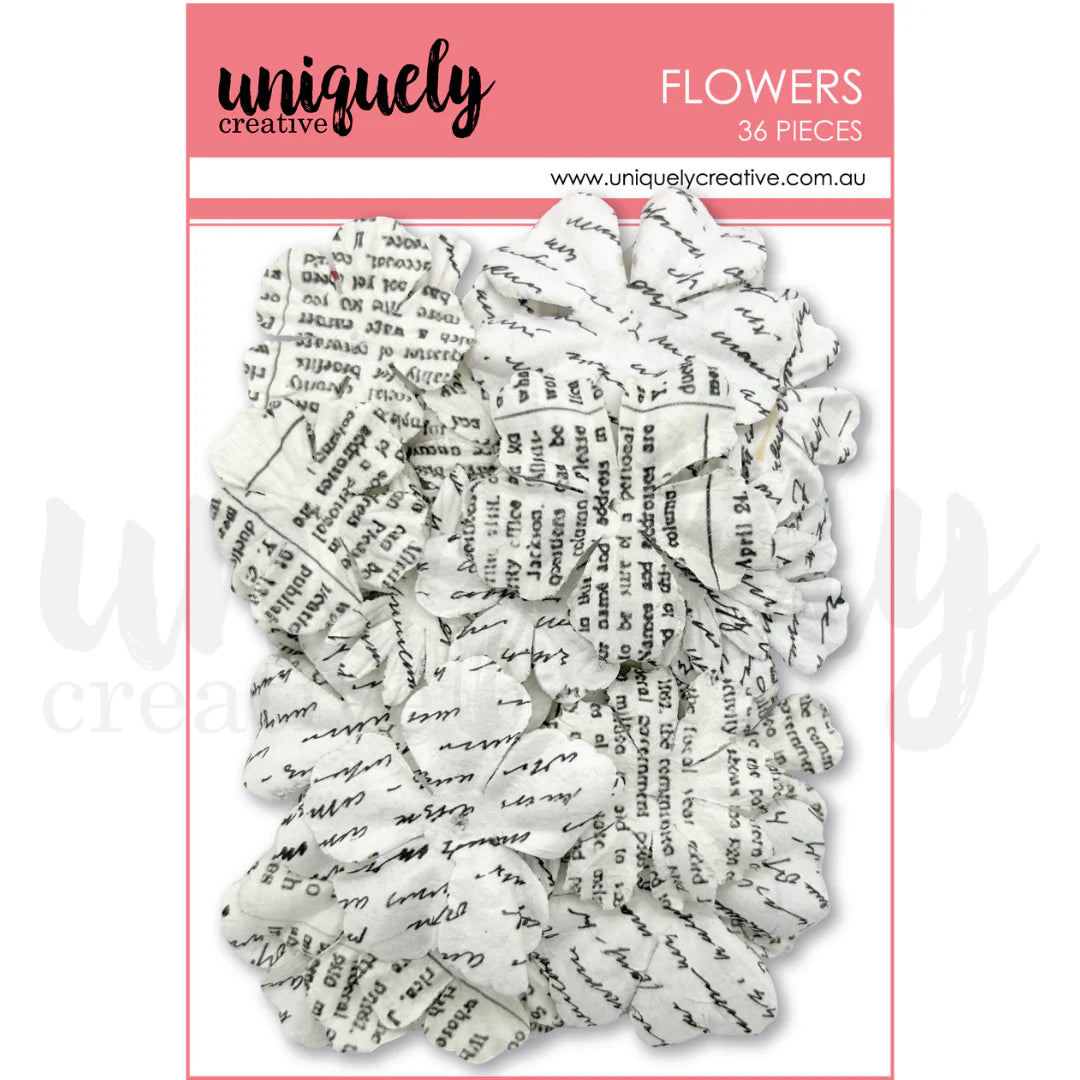 Antique Petal Press Flowers