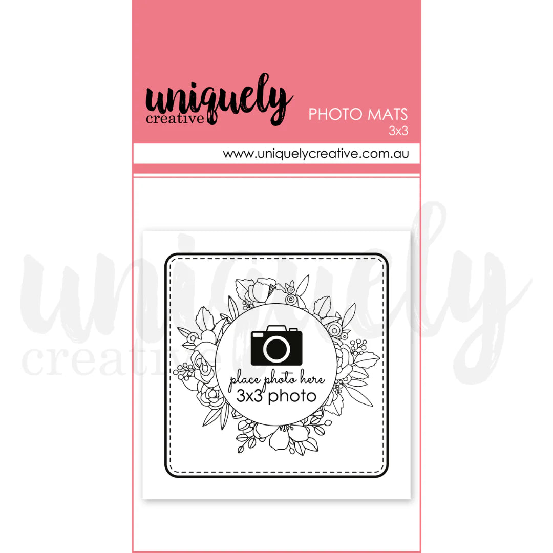 3x3 Photo Mats