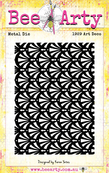 1929 Art Deco - Metal Die