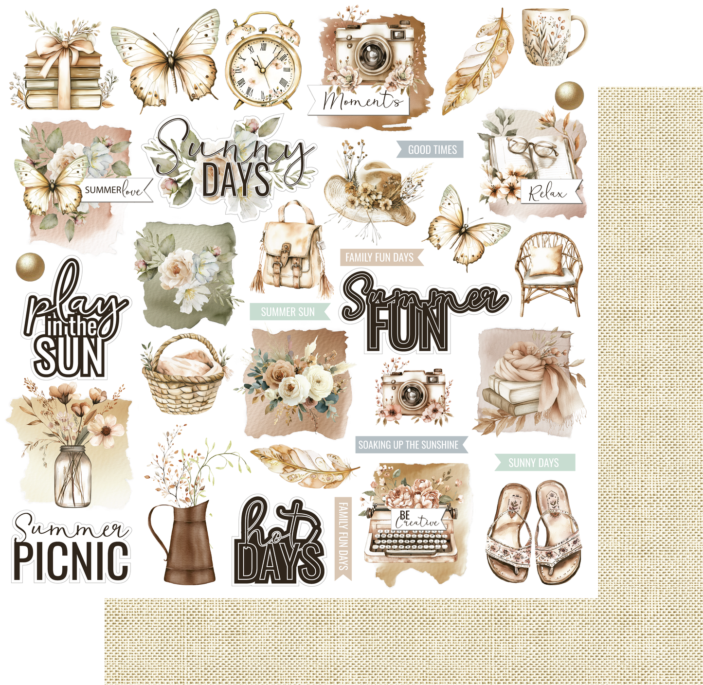 Bohemian Escape 12x12 Collection Pack