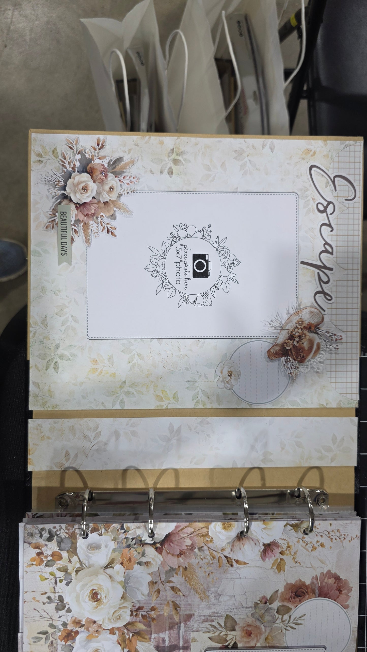 8x10 D-ring Album Kit - Bohemian Escape