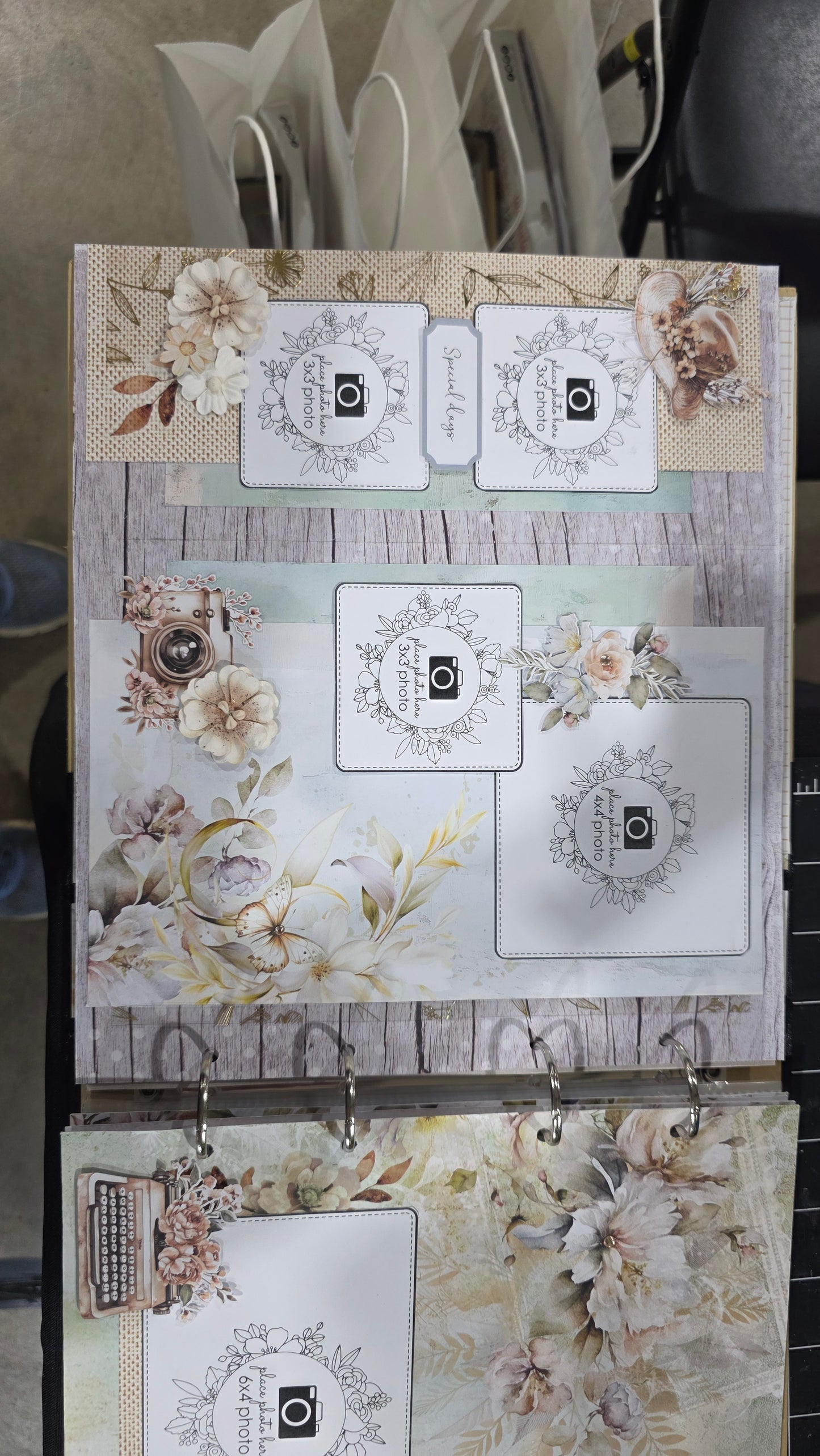 8x10 D-ring Album Kit - Bohemian Escape