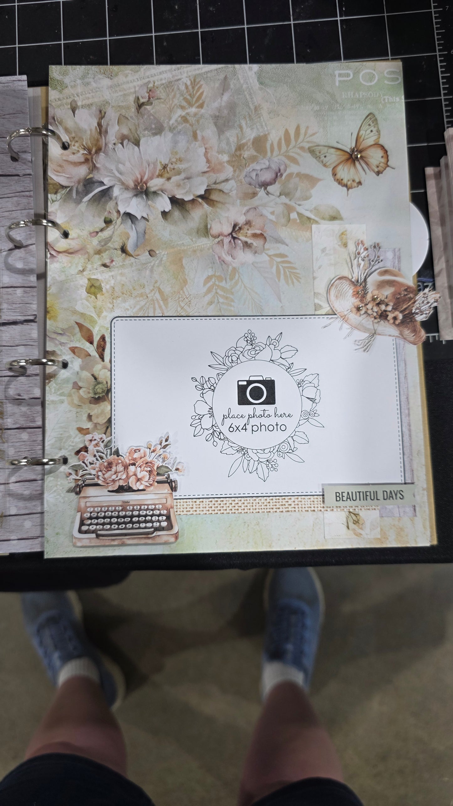 8x10 D-ring Album Kit - Bohemian Escape