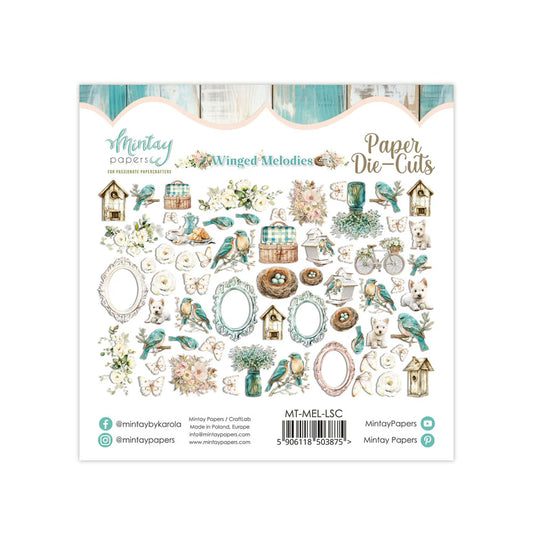 Winged Melodies-Die Cuts