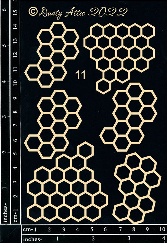 Broken Bits #11 Honeycomb