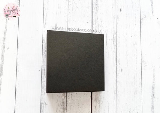 6.5 x 6.5 Black Mini Album