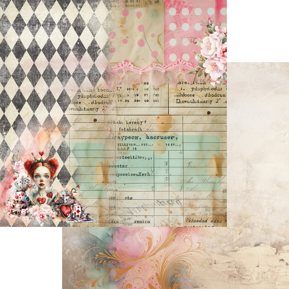 Alice 6x6 paper pack