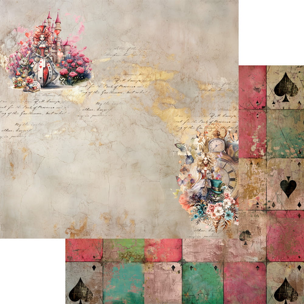 Alice 12x12 Paper Collection