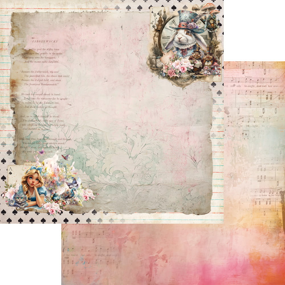 Alice 12x12 Paper Collection