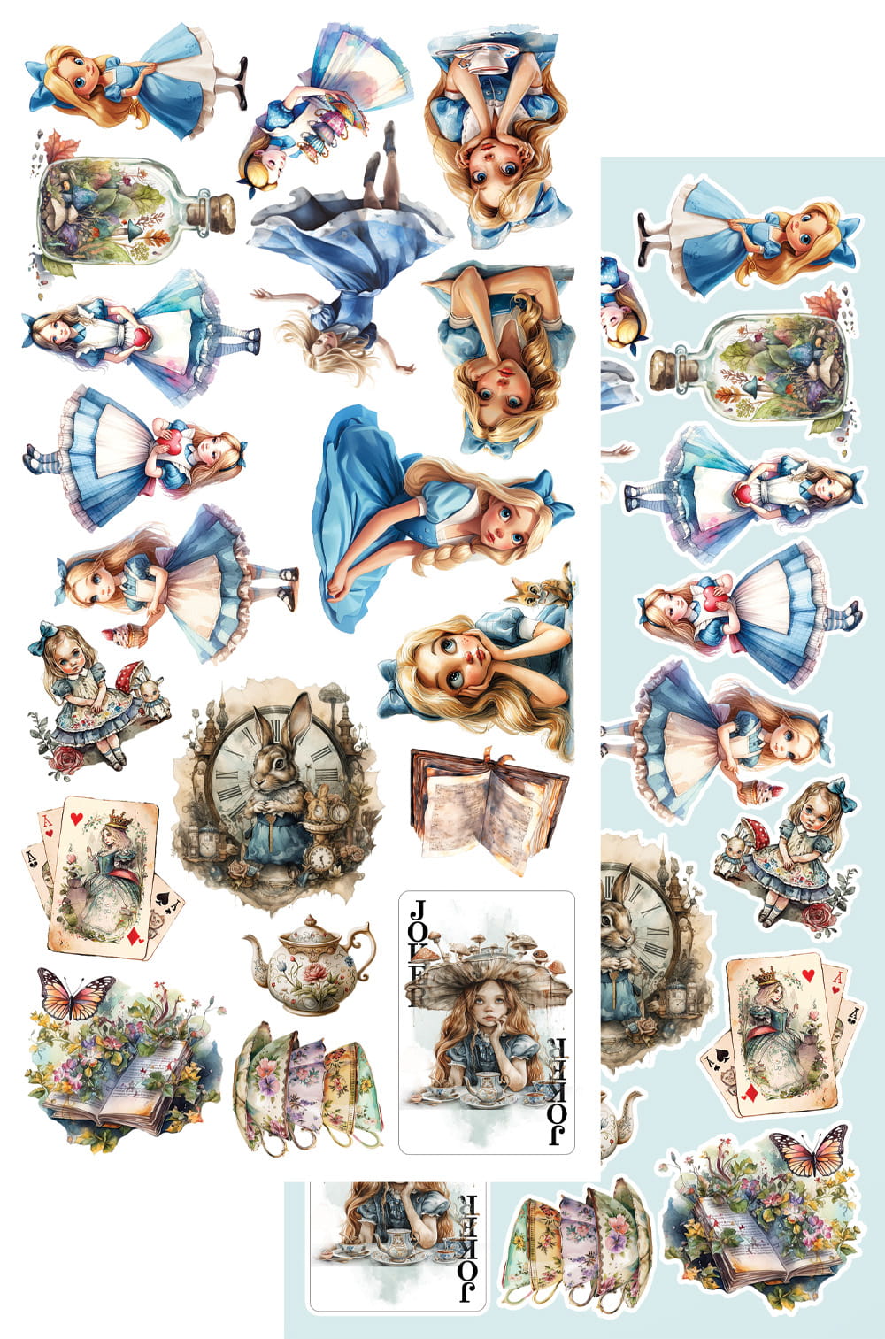 Alice 6x12 Cut-a-part sheets