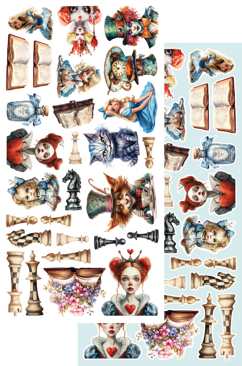 Alice 6x12 Cut-a-part sheets