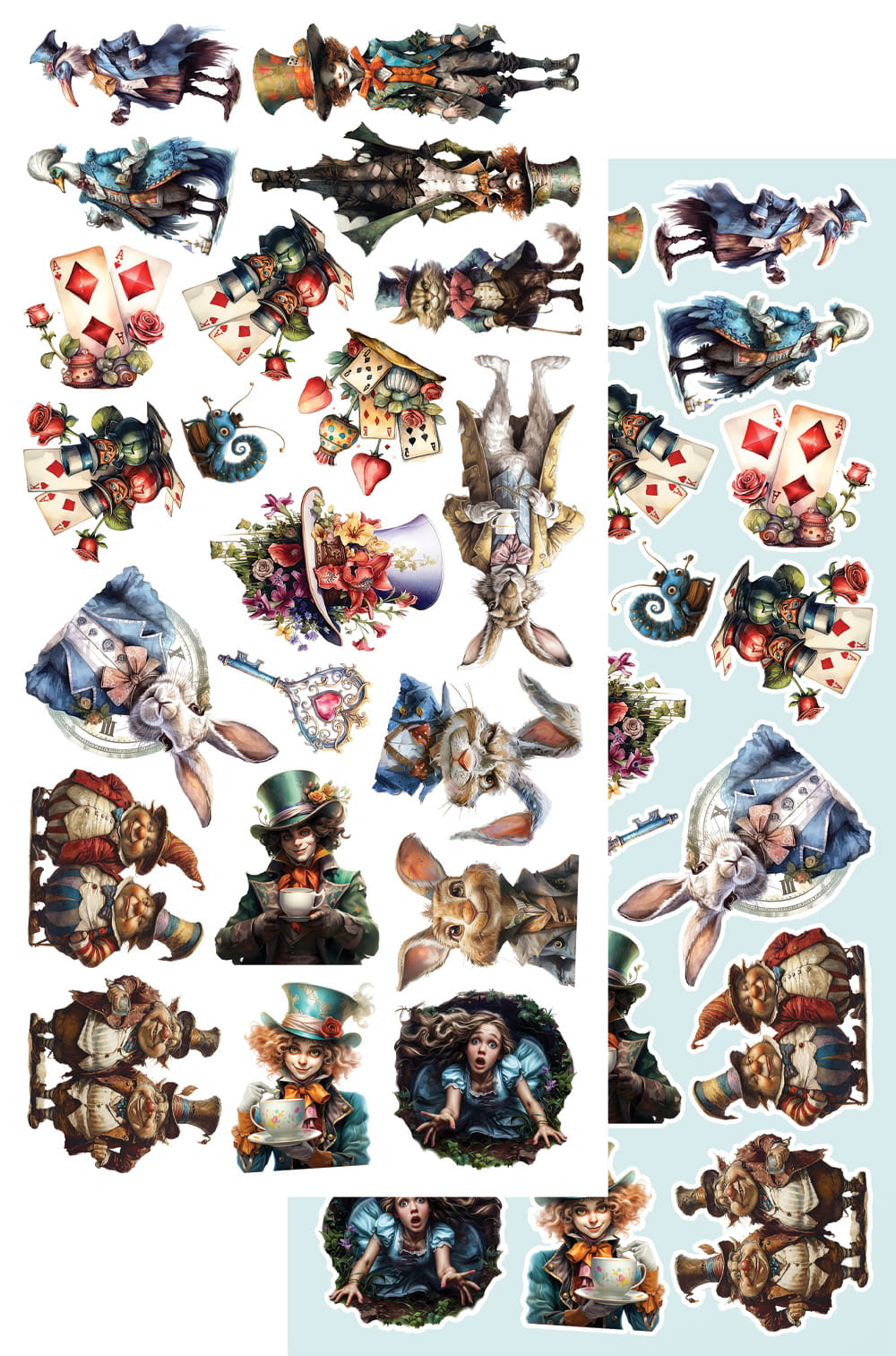 Alice 6x12 Cut-a-part sheets