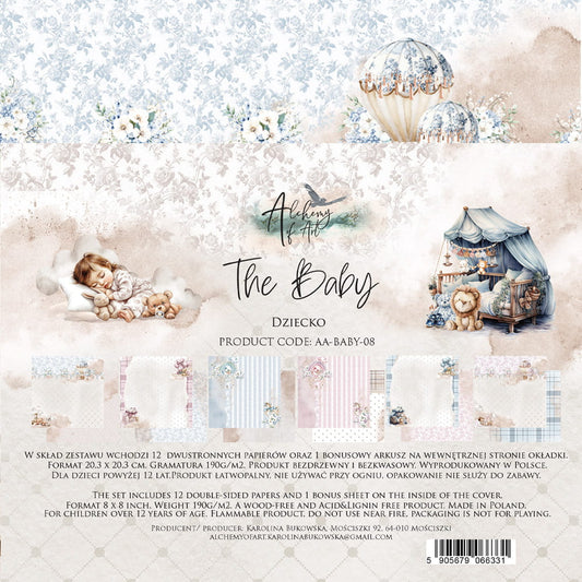 The Baby Scrapbooking Paper Set 8x8