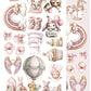 The Baby GIRL 6X12 Cut-A-Part Sheets
