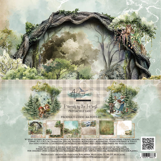 Friends of the Forest 12x12 Paper Pack