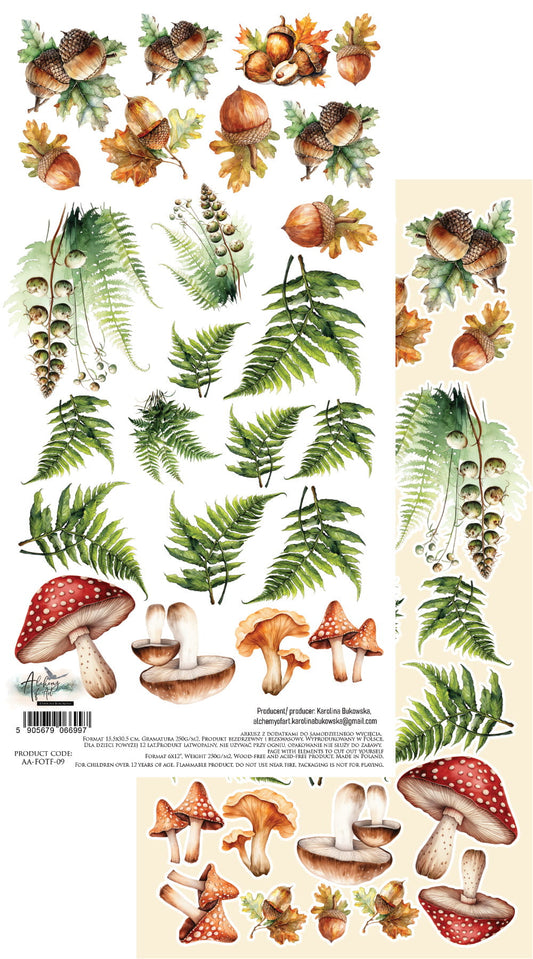 Friends of the Forest 6x12 Cut-A-Part Sheet