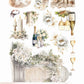 Heartbeat - Wedding 6x12 Cut-A-Part Sheets