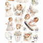 Heartbeat - Christening 6x12 Cut-A-Part Sheets