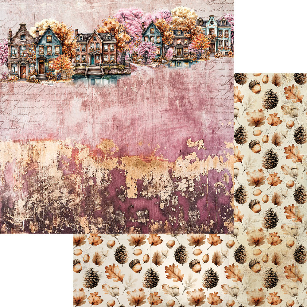 Lovely Autumn 12X12 Scrapbooking Paper Set