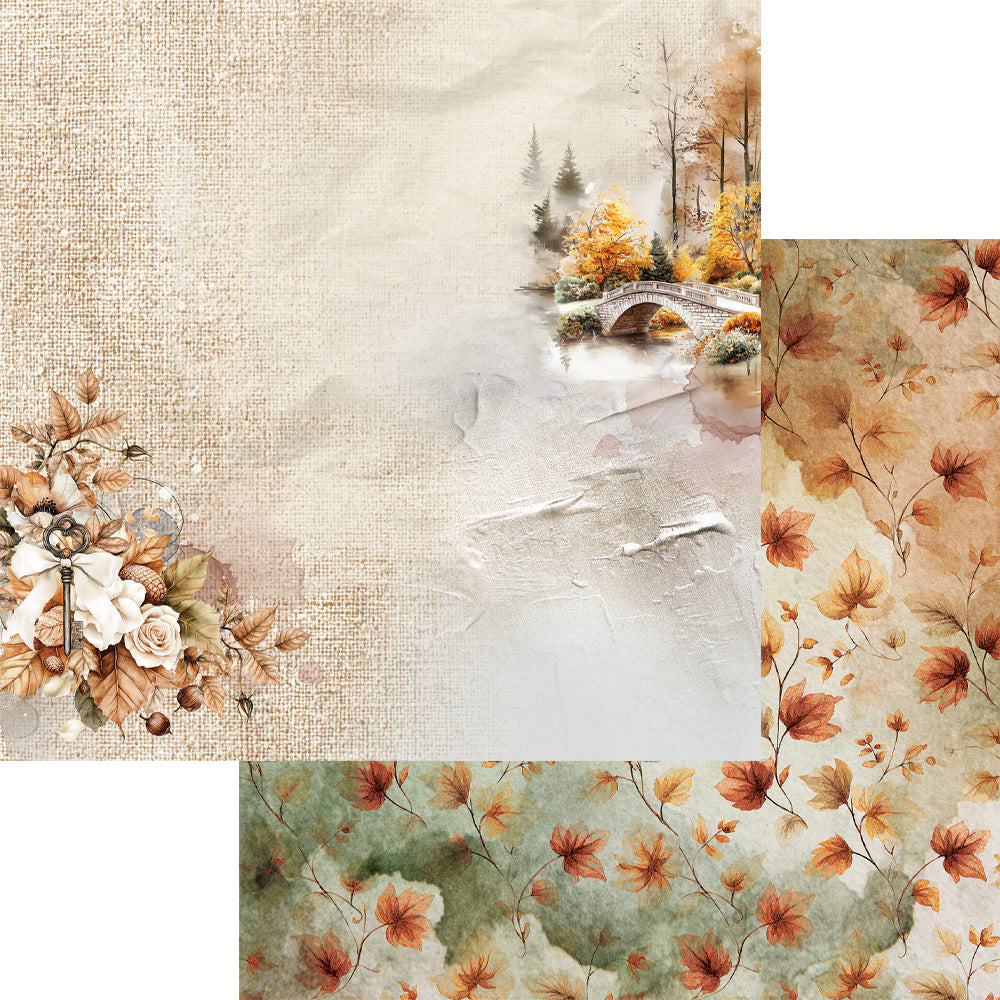 Lovely Autumn 12X12 Scrapbooking Paper Set