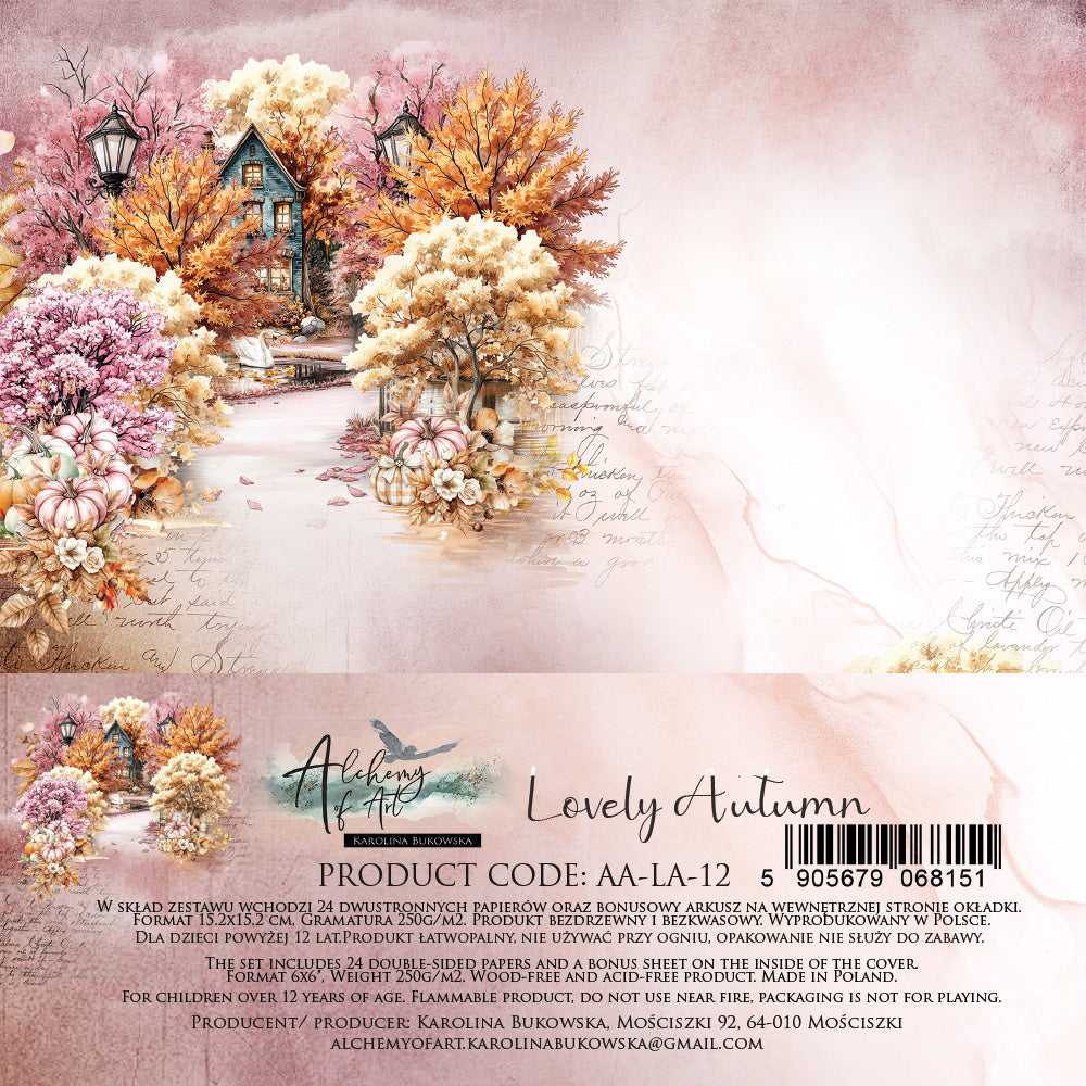 Lovely Autumn 6X6'' Scrapbooking Paper Set