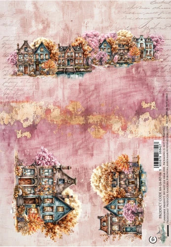 Lovely Autumn A4 RICE PAPER 06