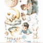 My Little Baby Boy 6x12 Cut-A-Part Sheets