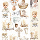 Heartbeat - Christening 6x12 Cut-A-Part Sheets