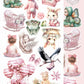 My Little Baby GIRL 6x12 Cut-A-Part sheets
