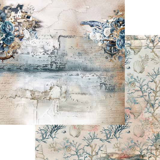 Ocean blue 6x6 Paper Set