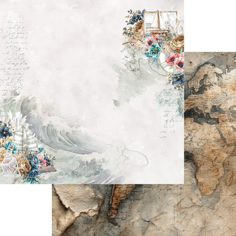 Ocean blue 6x6 Paper Set