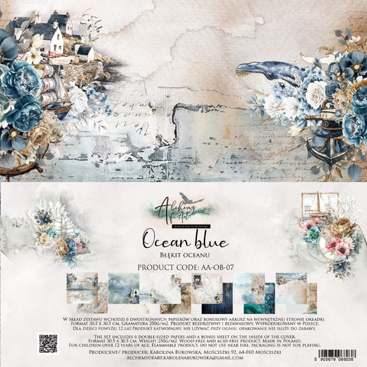 Ocean Blue 12x12'' Paper Set