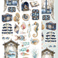 Ocean blue 6x12-' Accessory Set