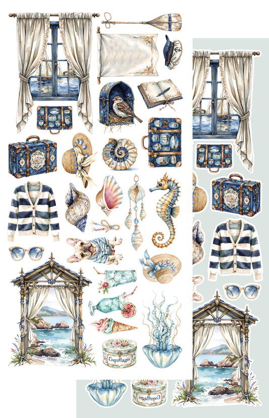 Ocean blue 6x12-' Accessory Set
