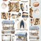 Ocean blue 6x12-' Accessory Set