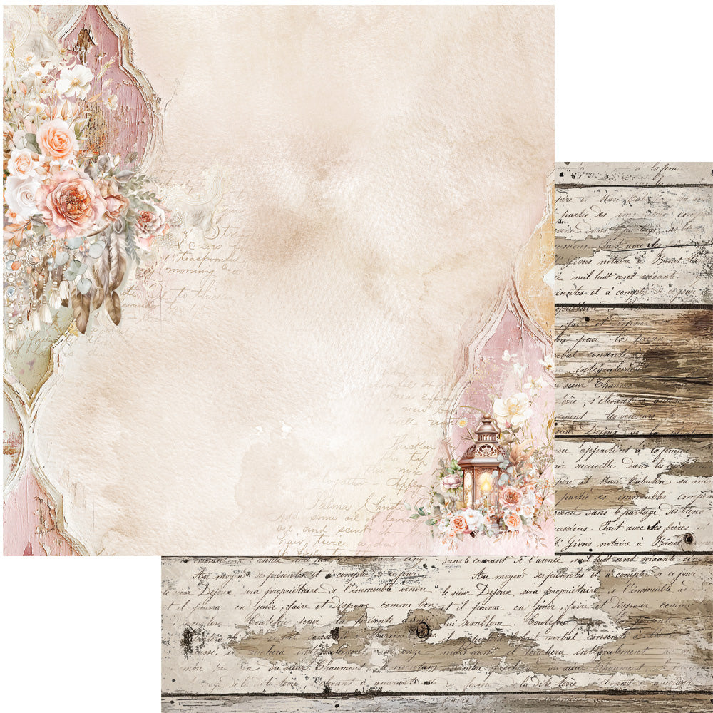 Romantic Boho 6X6 Paper Pad