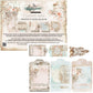 Romantic Boho Scrapbooking Paper Set 8x8