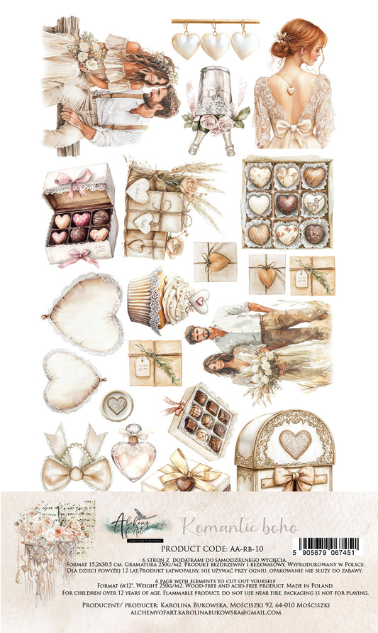 Romantic Boho Cut-A-Part Sheets