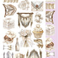 Romantic Boho Cut-A-Part Sheets