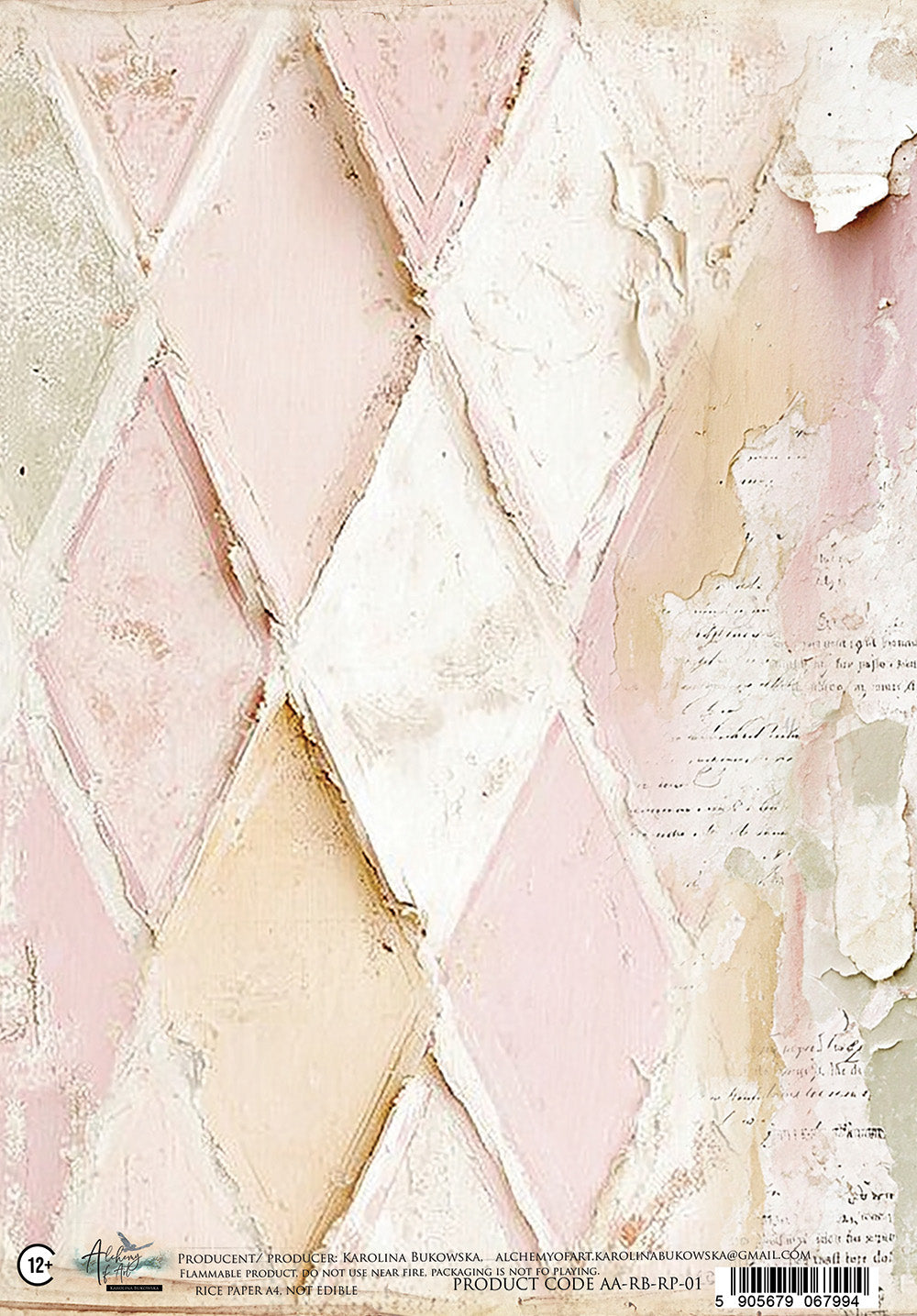 Romantic Boho RICE PAPER 01