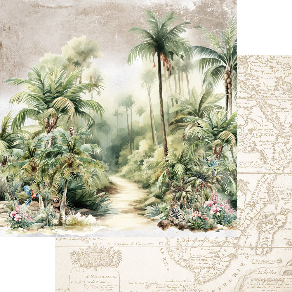 Wild adventures Scrapbooking Paper Set 12X12