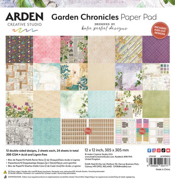 GARDEN CHRONICLES Paper Pad 12X12