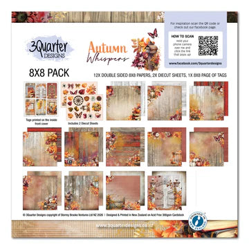 Autumn Whispers 8x8- April Release