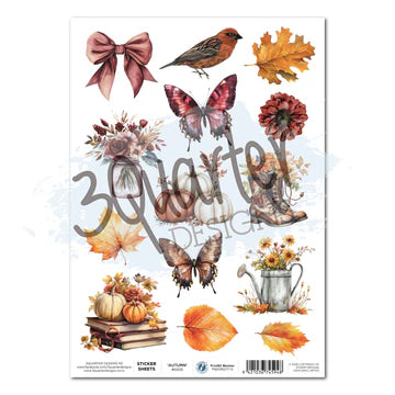Autumn Whispers Sticker Sheet - April Release