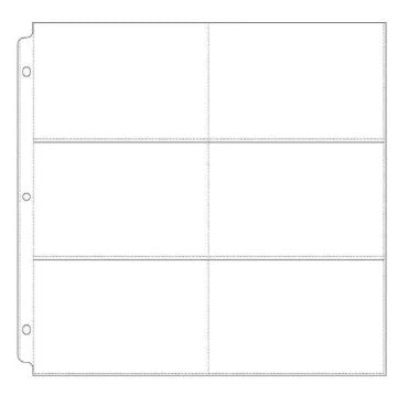3D Ring Album Refills 12x12 - 6x4in Pockets 10Pk